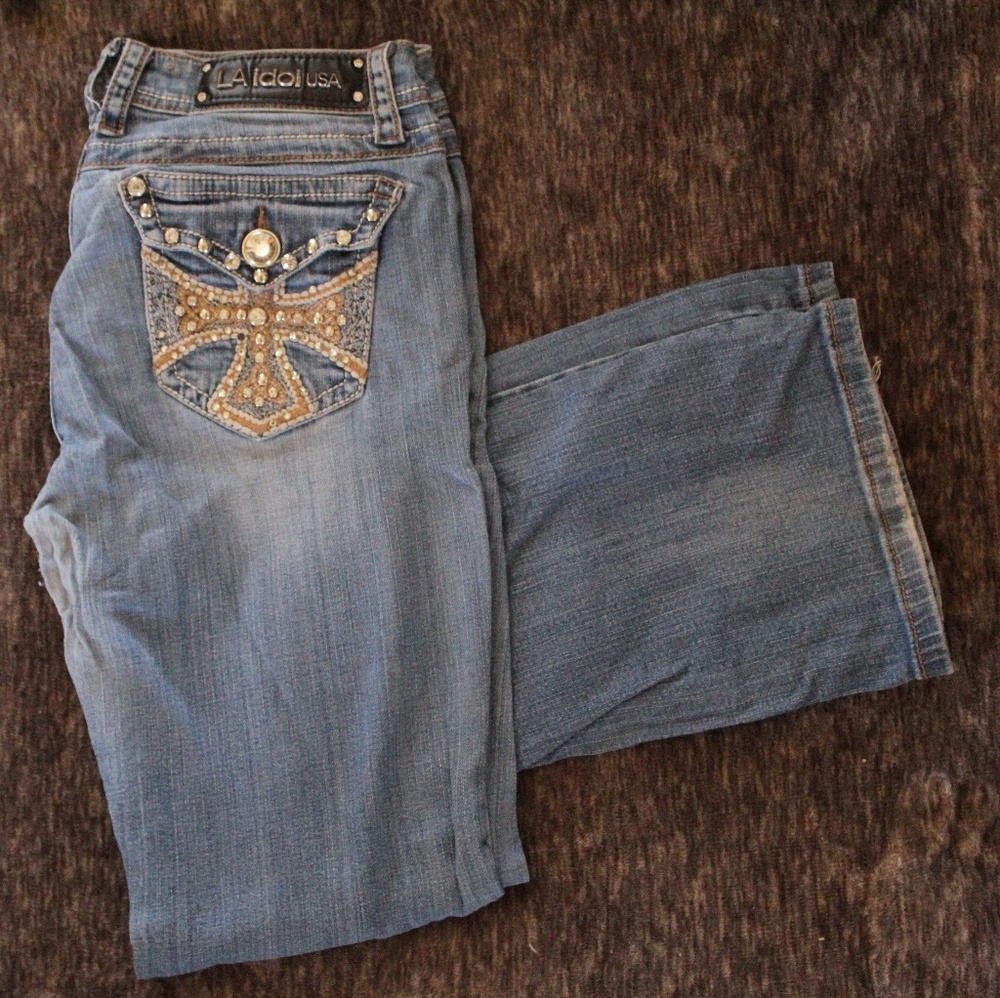 L A Idol jeans